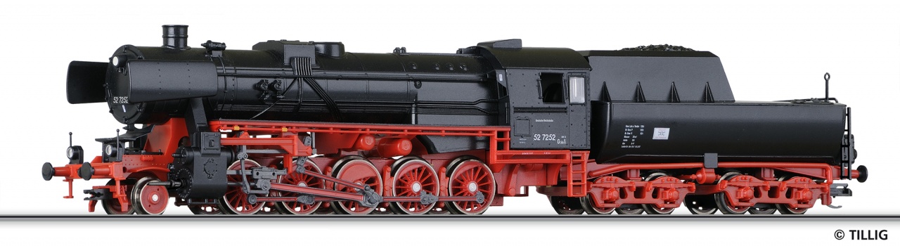02287 | Dampflokomotive BR 52 DR -werksseitig ausverkauft-