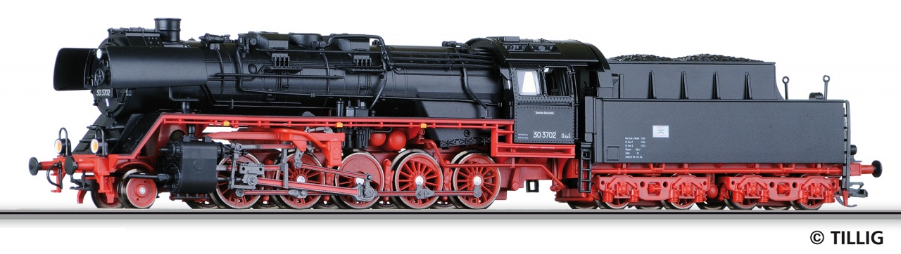 02292 | Dampflokomotive BR 50.35-37  DR -werksseitig ausverkauft-