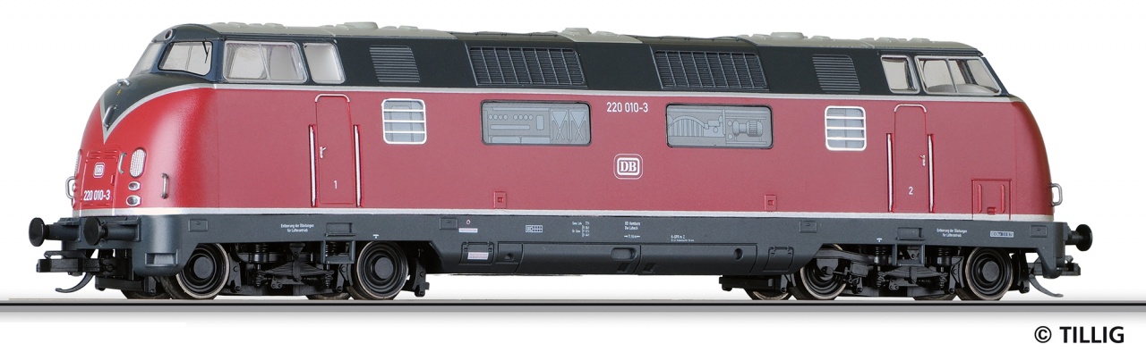 02500 | Diesellokomotive BR 220 DB -werksseitig ausverkauft-