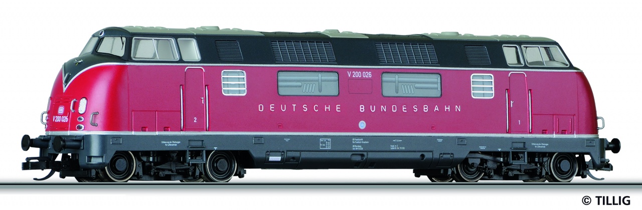02501 | Diesellokomotive V 200.0 DB -werksseitig ausverkauft-