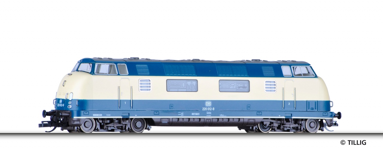 02503 | Diesellokomotive BR 220 DB -werksseitig ausverkauft-