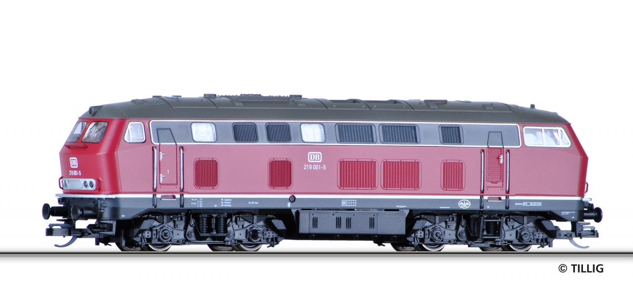 02741 | Diesellokomotive BR 219 DB -werksseitig ausverkauft-