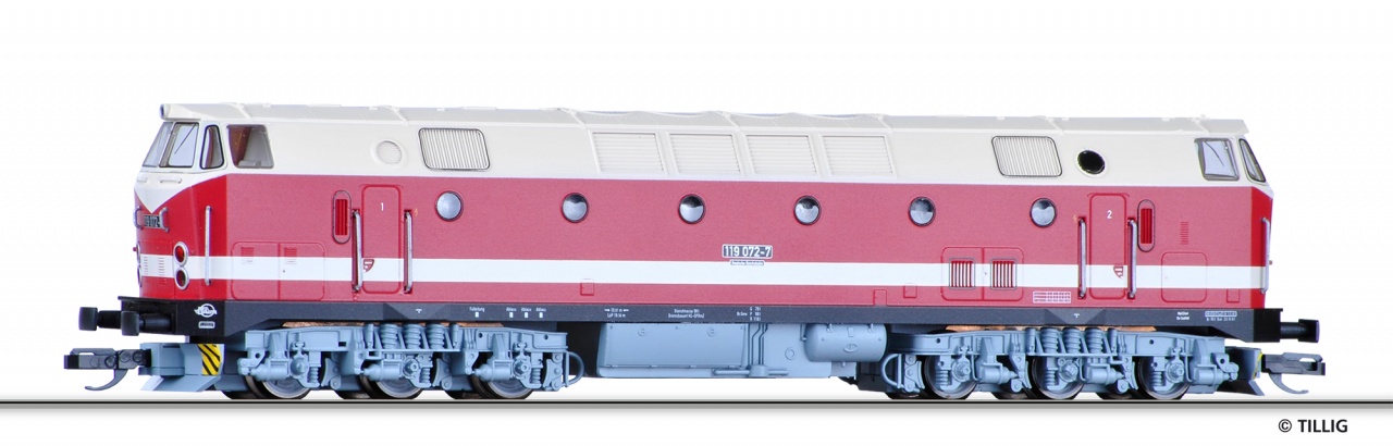 02780 | Diesellokomotive BR 119 DR -werksseitig ausverkauft-