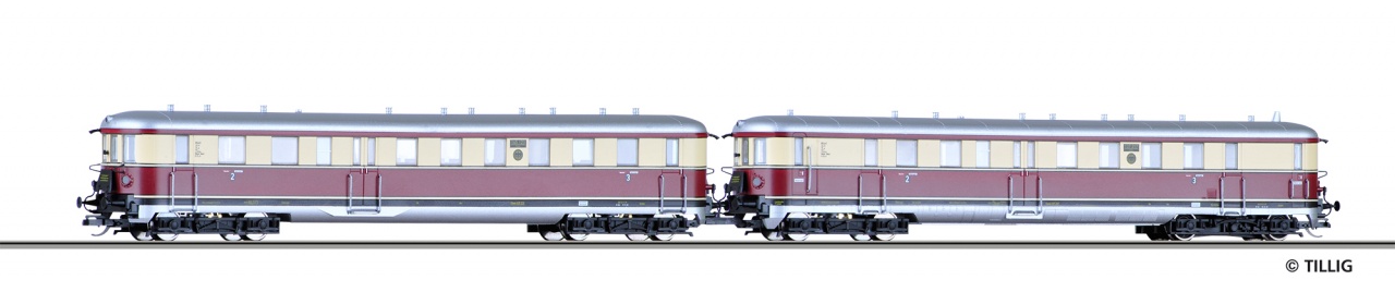 02854 | Triebwagen/Steuerwagen DRG -werksseitig ausverkauft-