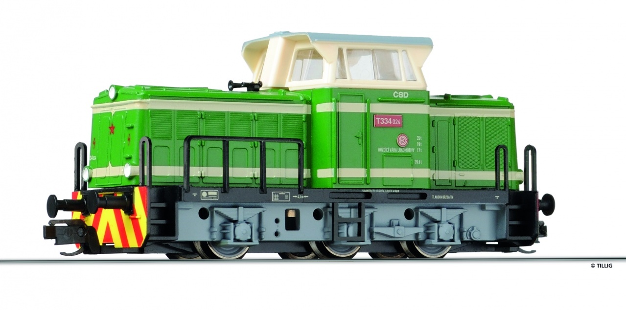 04611 | Diesellokomotive T 334 CSD -werksseitig ausverkauft-