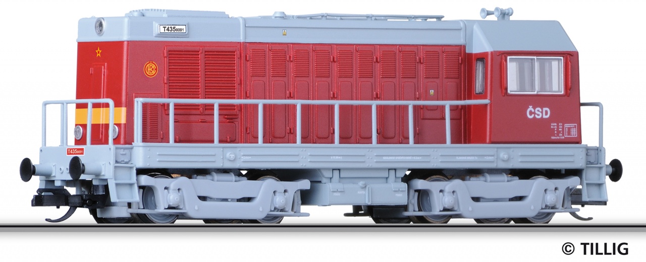 04624 | Diesellokomotive T 435.0 CSD -werksseitig ausverkauft-