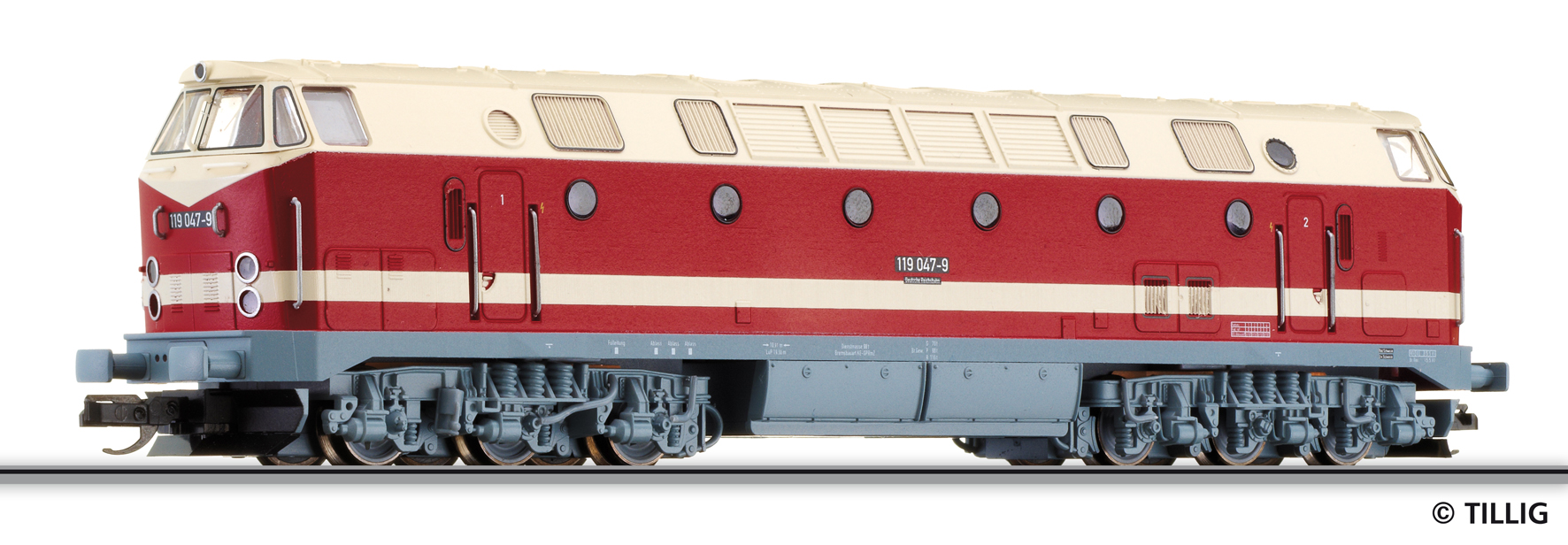502587 | Diesellokomotive119 047-9 DR