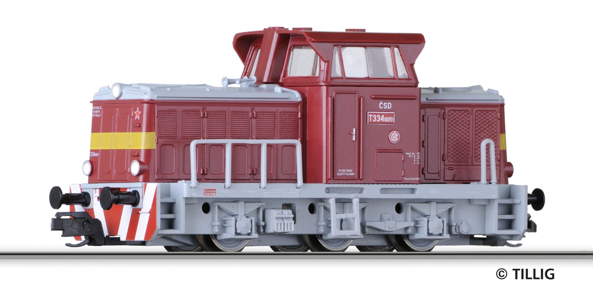 502588 | Diesellokomotive T 334-051 CSD