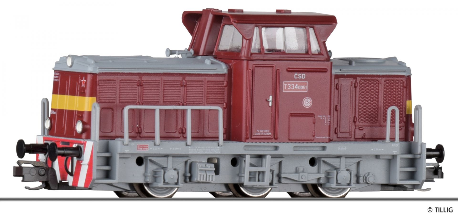 502588 | Diesel locomotive T334-051 CSD