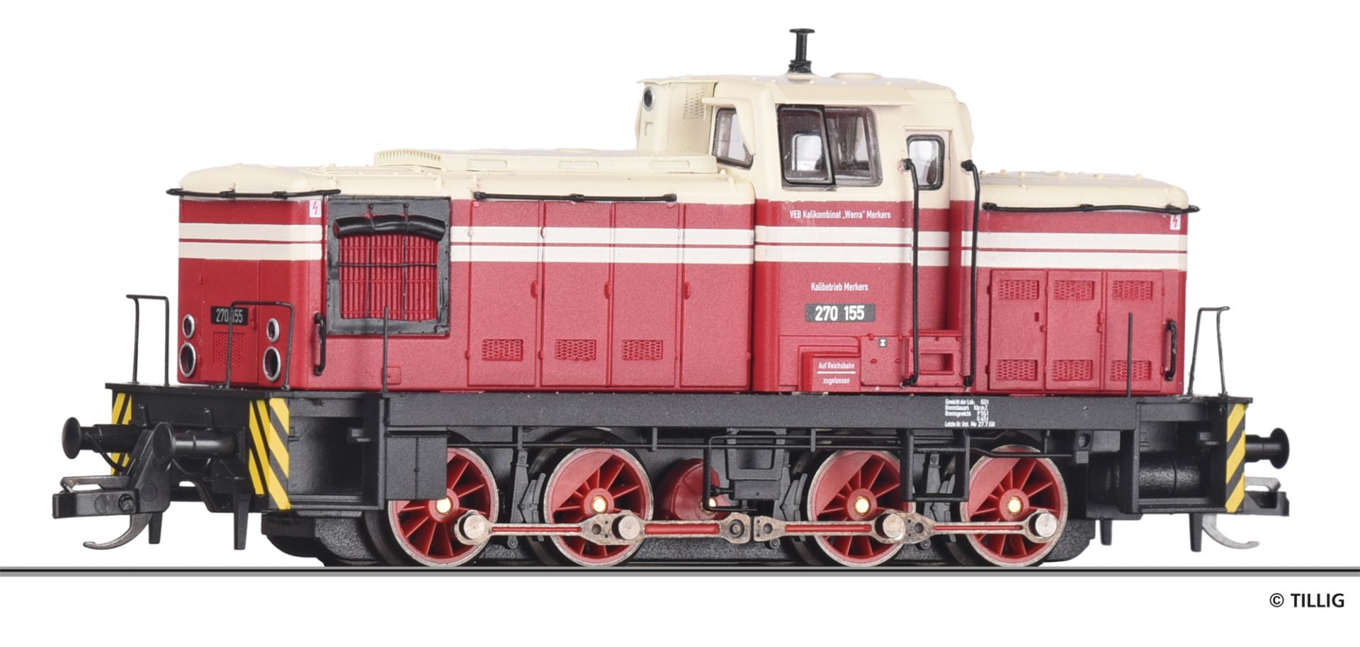 96119 | Diesellokomotive VEB Kalikombinat Werra -werksseitig ausverkauft-