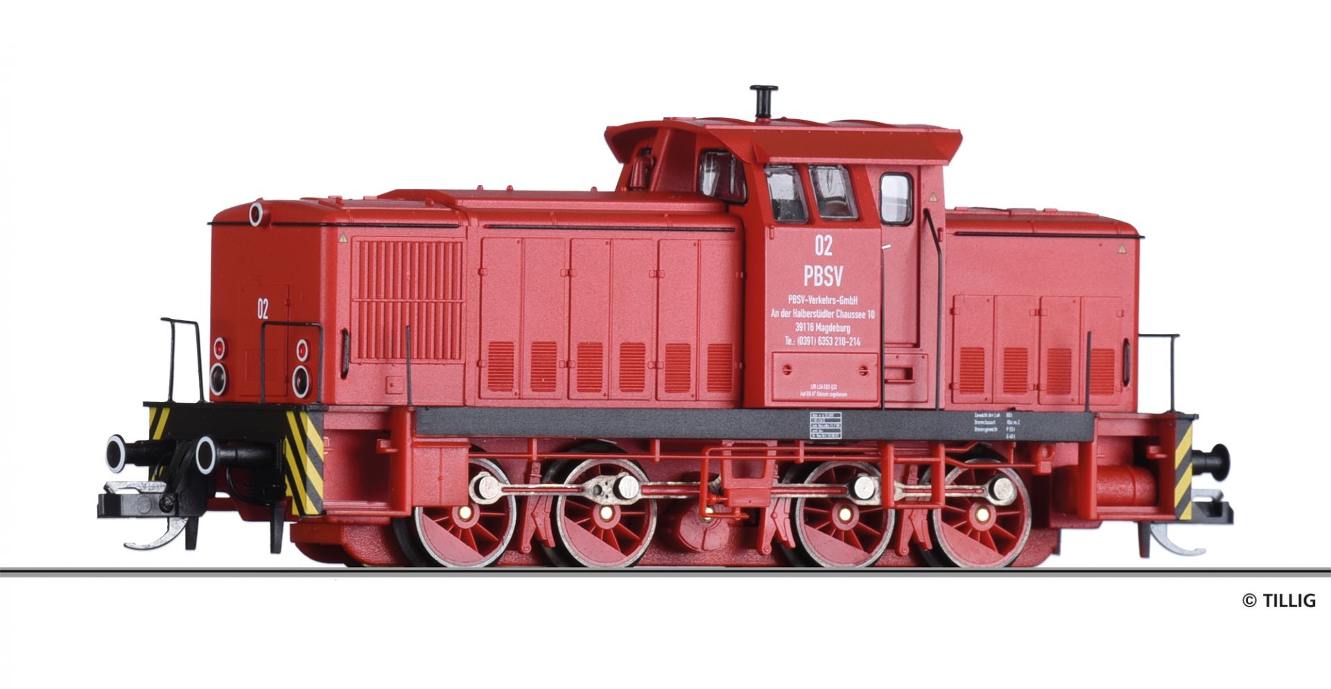 96325 | Diesel locomotive Werklok 02 PBSV-Verkehrs-GmbH -sold out-