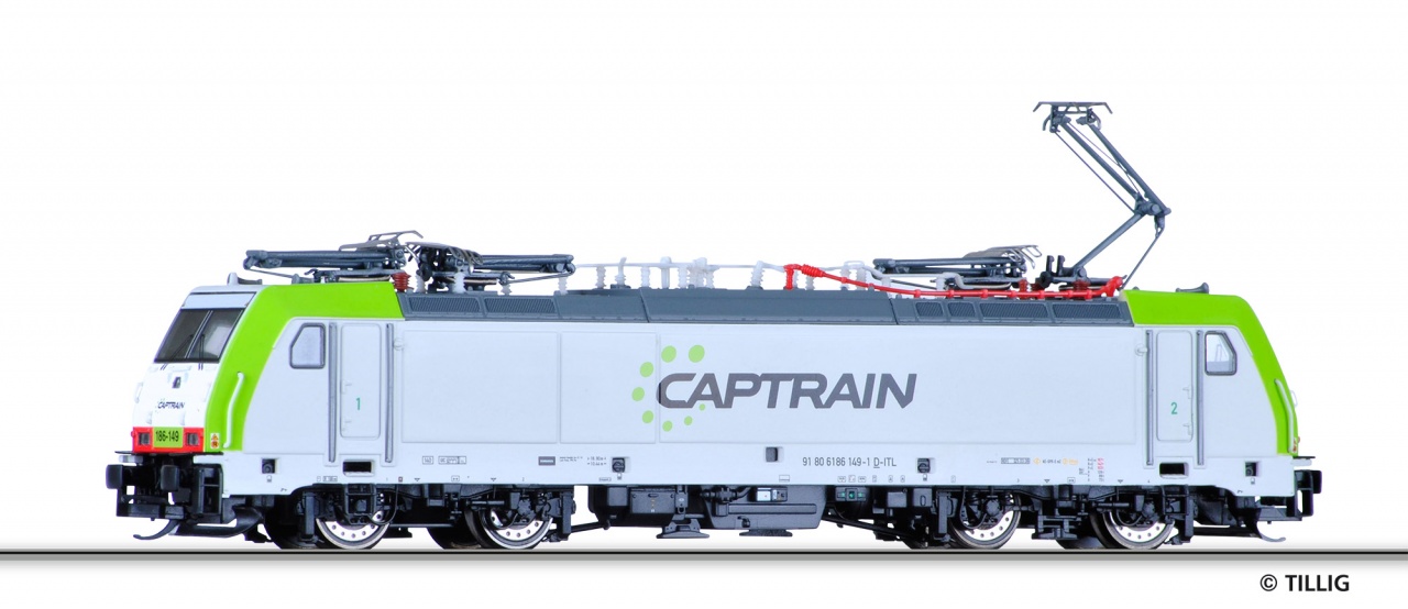 04910 | Electric locomotive class 186 Captrain -sold out-
