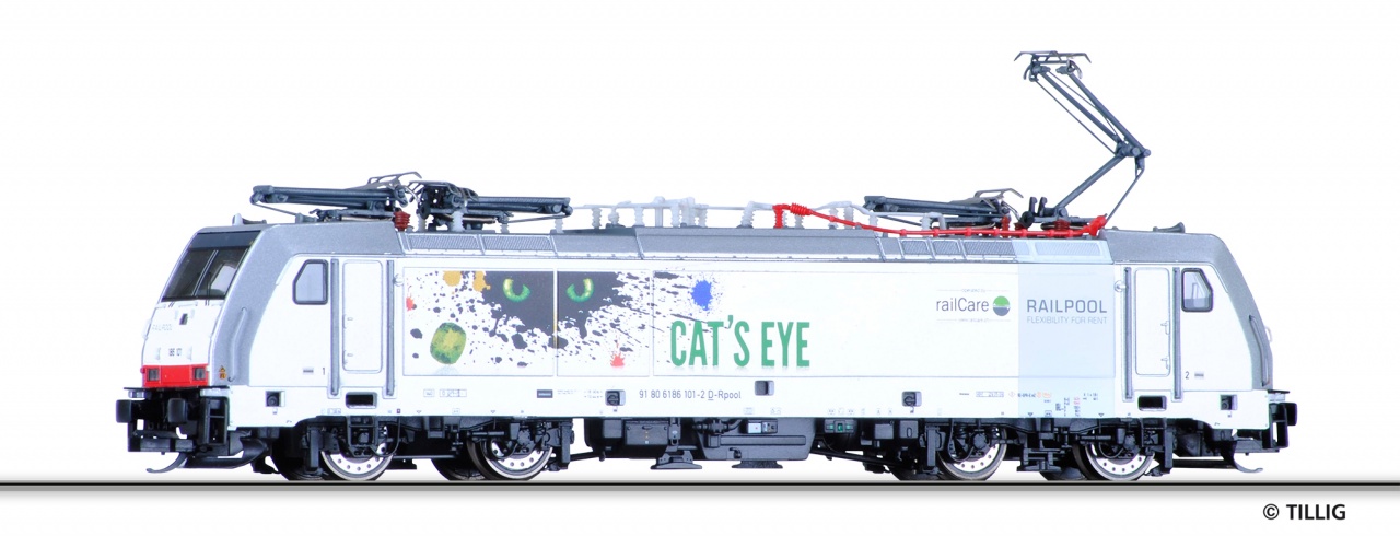 04911 | Elektrolokomotive Reihe 186 RAILPOOL -werksseitig ausverkauft-