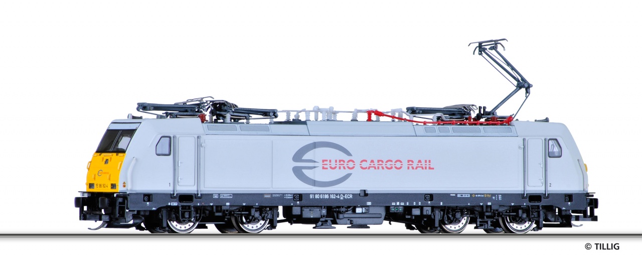 04912 | Elektrolokomotive Reihe 186 Euro Cargo Rail -werksseitig ausverkauft-