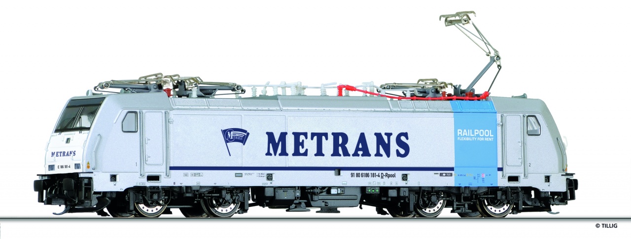 04915 | Elektrolokomotive Reihe 186 RAILPOOL -werksseitig ausverkauft-