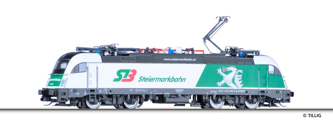 04956 | Elektrolokomotive 1216 Steiermarkbahn -werksseitig ausverkauft-