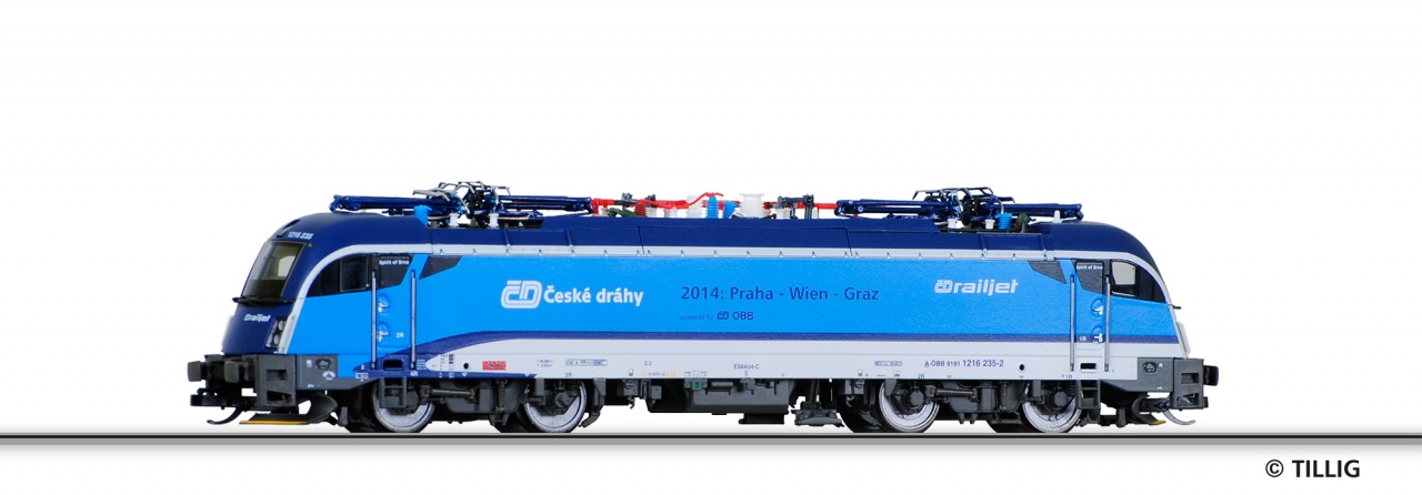04962 | Elektrolokomotive 1216 Railjet -werksseitig ausverkauft-