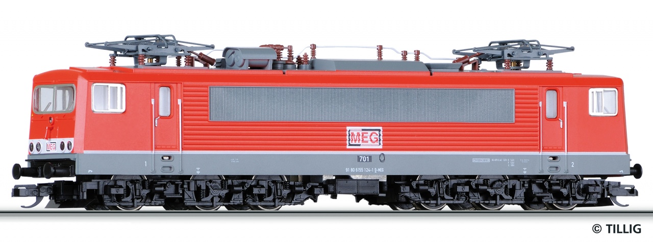 501192 | Elektrolokomotive BR 155 MEG -werksseitig ausverkauft-