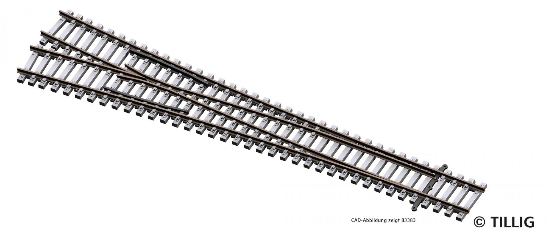 83333 | EW2 rechts Betonschwelle