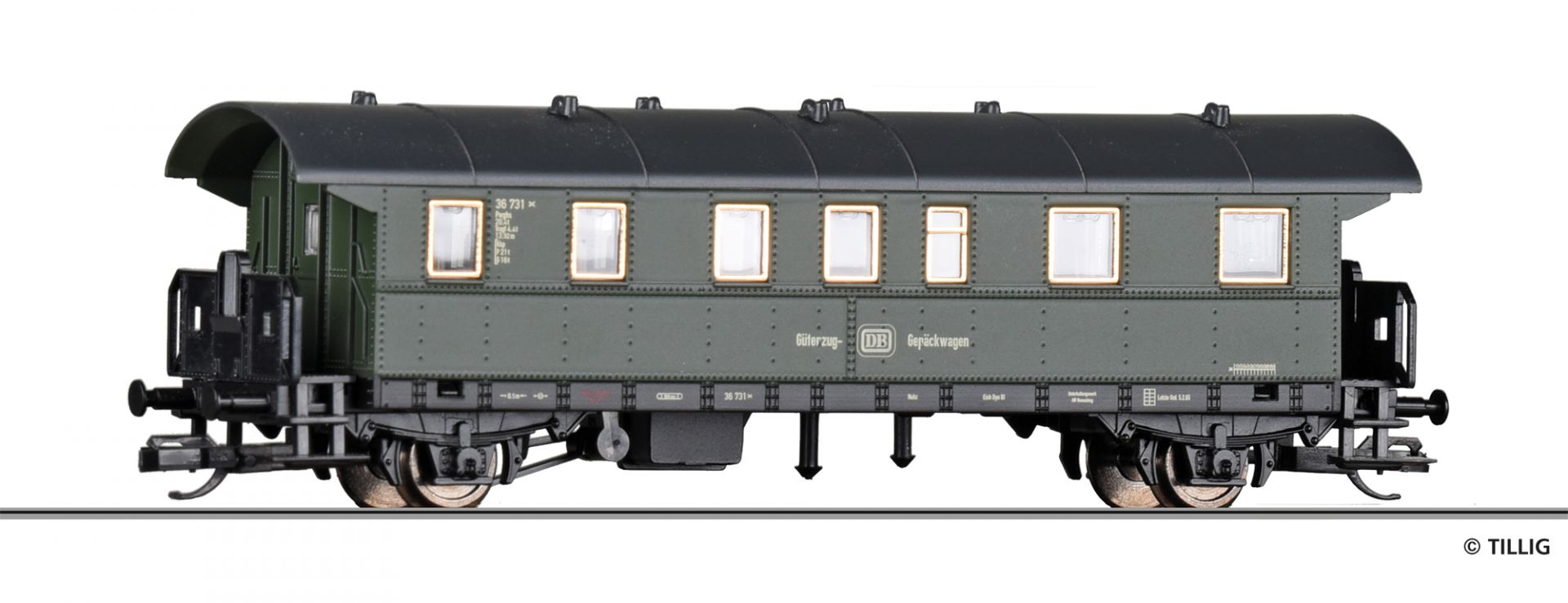 13024 | Behelfs-Güterzugpackwagen DB