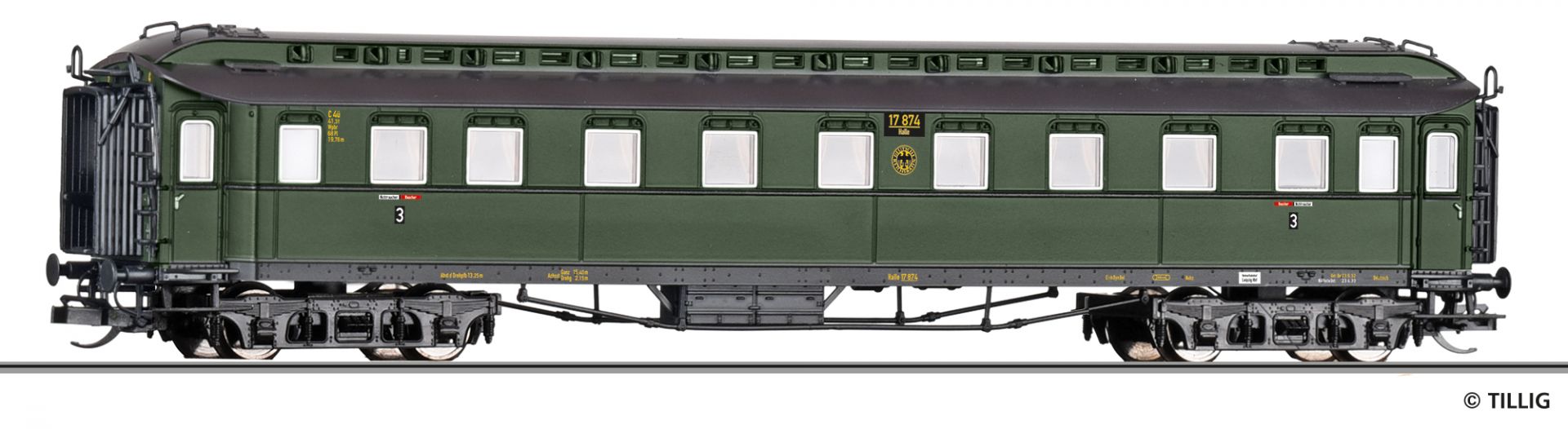 12015 | 3rd class passenger coach C4ü DRG