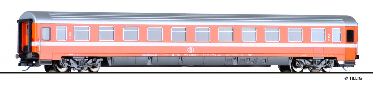 13554 | Reisezugwagen 2. Klasse  SNCB -werksseitig ausverkauft-