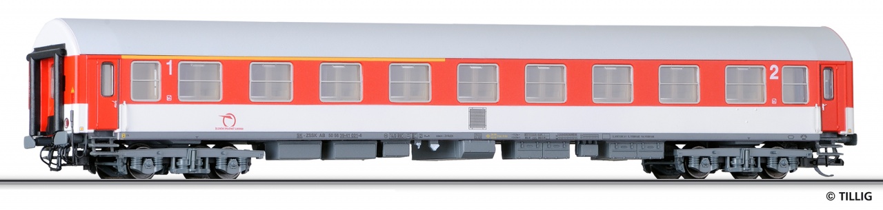 Erlebniswelt Modellbahn - Roco 74780 H0 Reisezugwagen, ZSSK 3er-Set