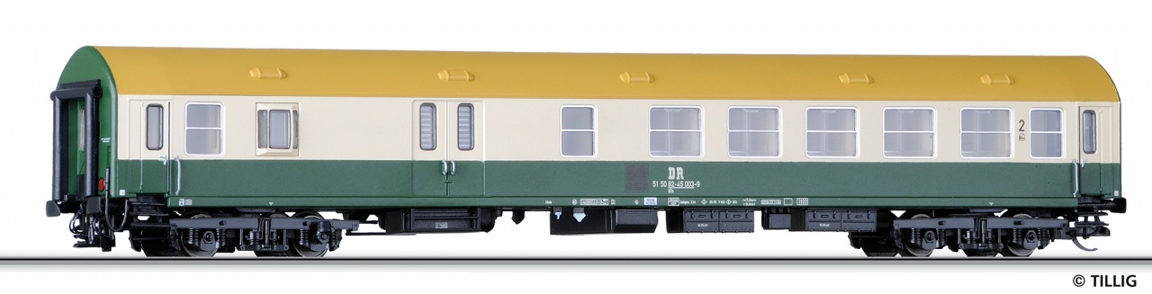 16696 | Sitz-/Gepäckwagen 2. Klasse DR -werksseitig ausverkauft-