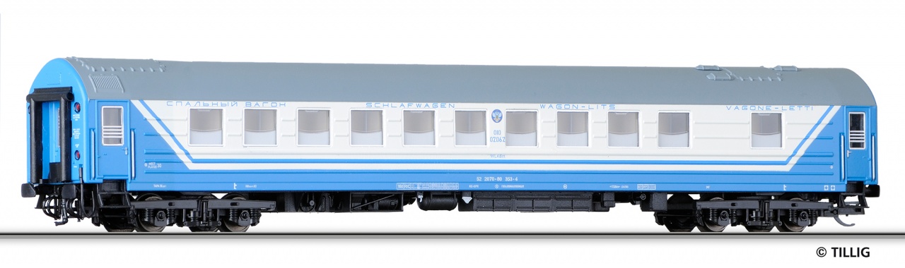 16702 | Weitstreckenschlafwagen RZD -werksseitig ausverkauft-