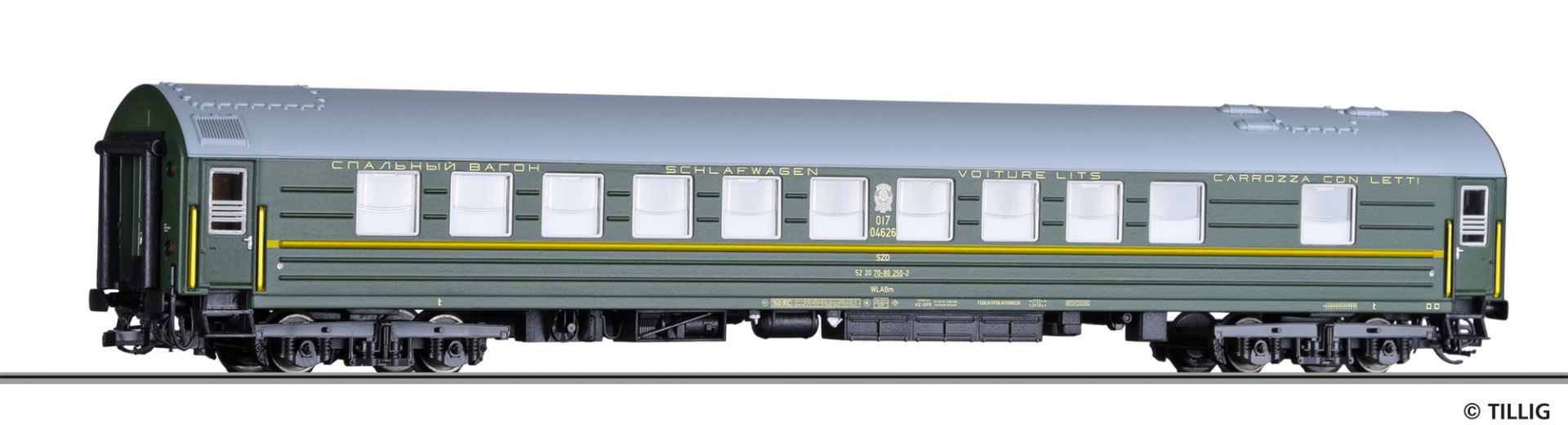 16711 | Weitstreckenschlafwagen SZD