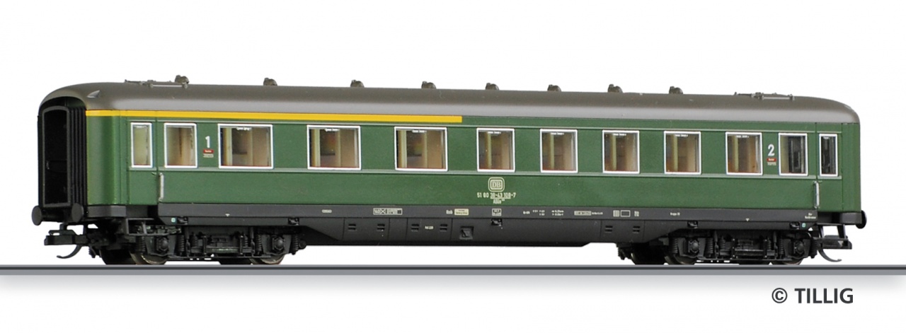 16921 | Reisezugwagen 1./2. Klasse DB -werksseitig ausverkauft-