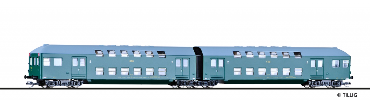 13731 | Doppelstockwagen-Einheit CSD -werksseitig ausverkauft-