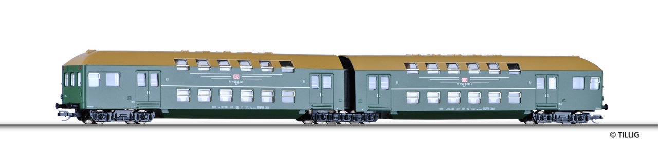 13738 | Doppelstockwagen-Einheit DB AG -werksseitig ausverkauft-