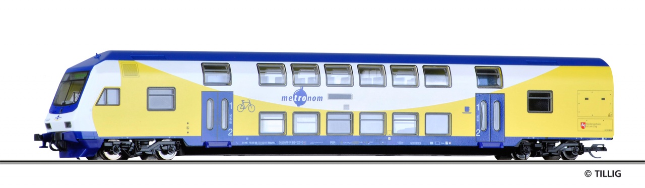 13808 | Doppelstock-Steuerwagen metronom -werksseitig ausverkauft-