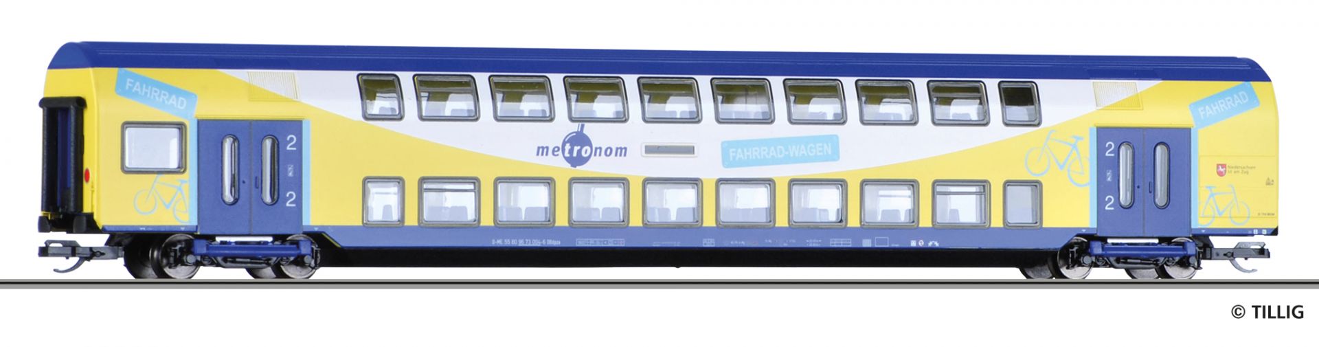 16801 | Double-deck coach metronom Eisenbahngesellschaft mbH