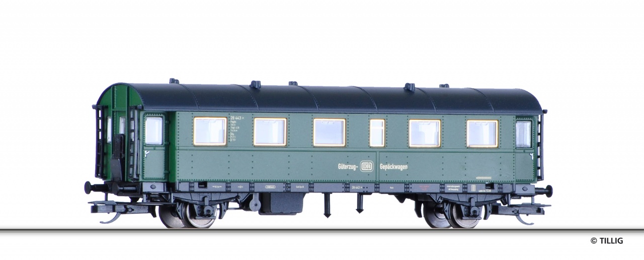 16001 | Behelfs-Güterzuggepäckwagen DB -werksseitig ausverkauft-