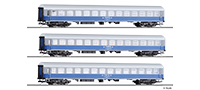 01025 | Passenger coach set “Train Militaire Francais de Berlin“ -sold out-