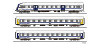 01087 | Reisezugwagenset „Nord-Ostsee-Bahn“