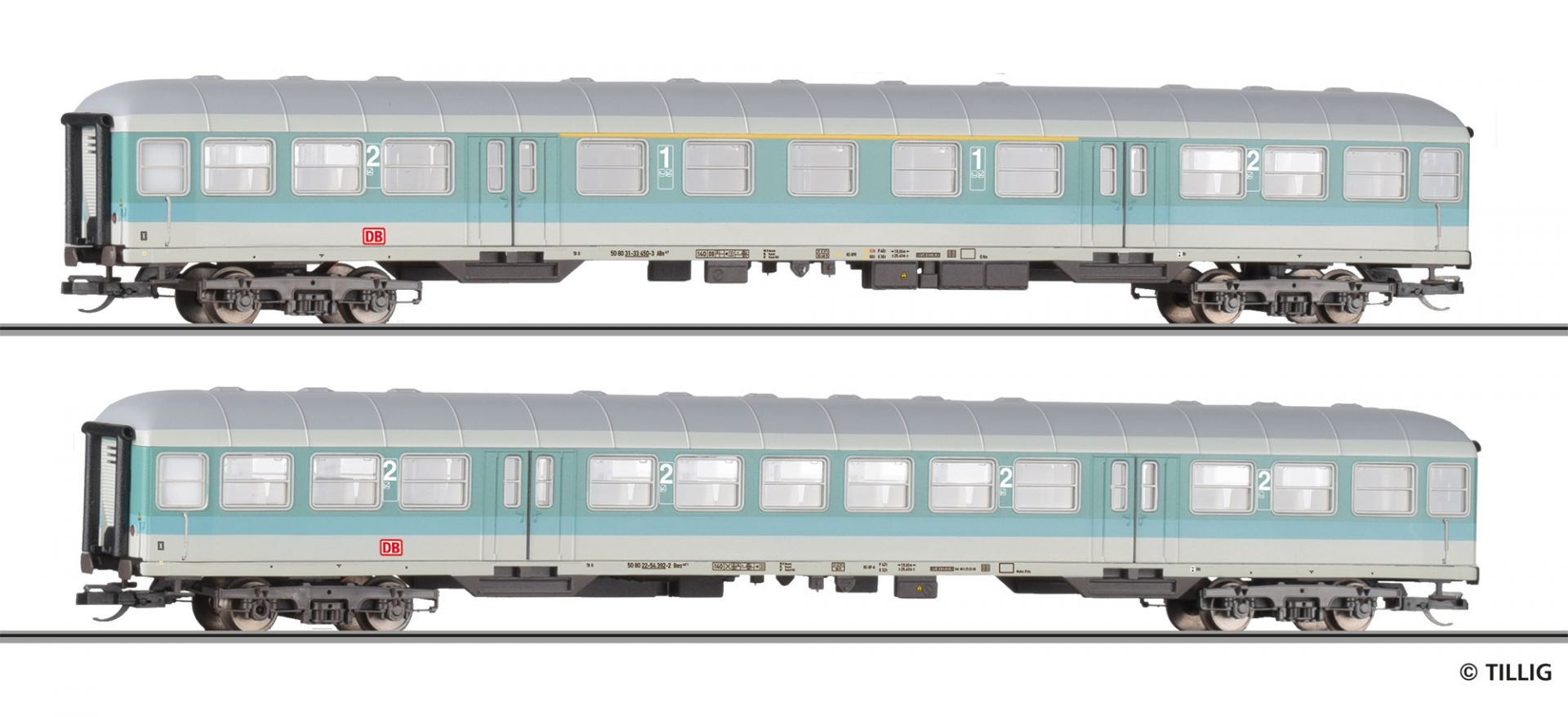 01126 | Passenger coach set of the DB AG