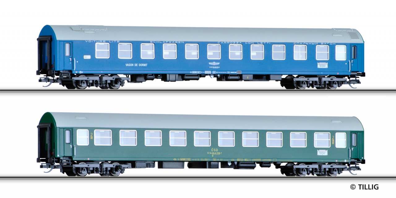 01695 | Reisezugwagenset CFR/CSD -werksseitig ausverkauft-