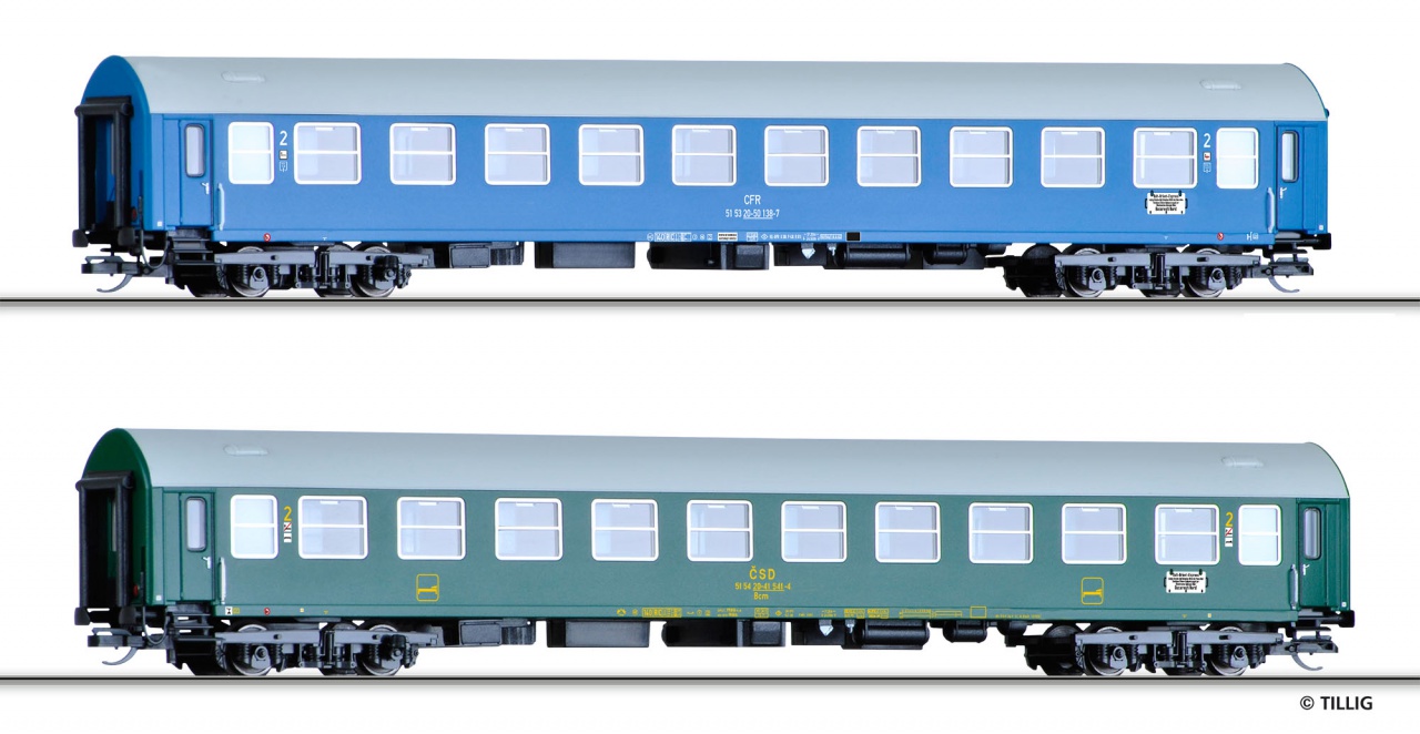 01696 | Reisezugwagenset CSD/CFR -werksseitig ausverkauft-