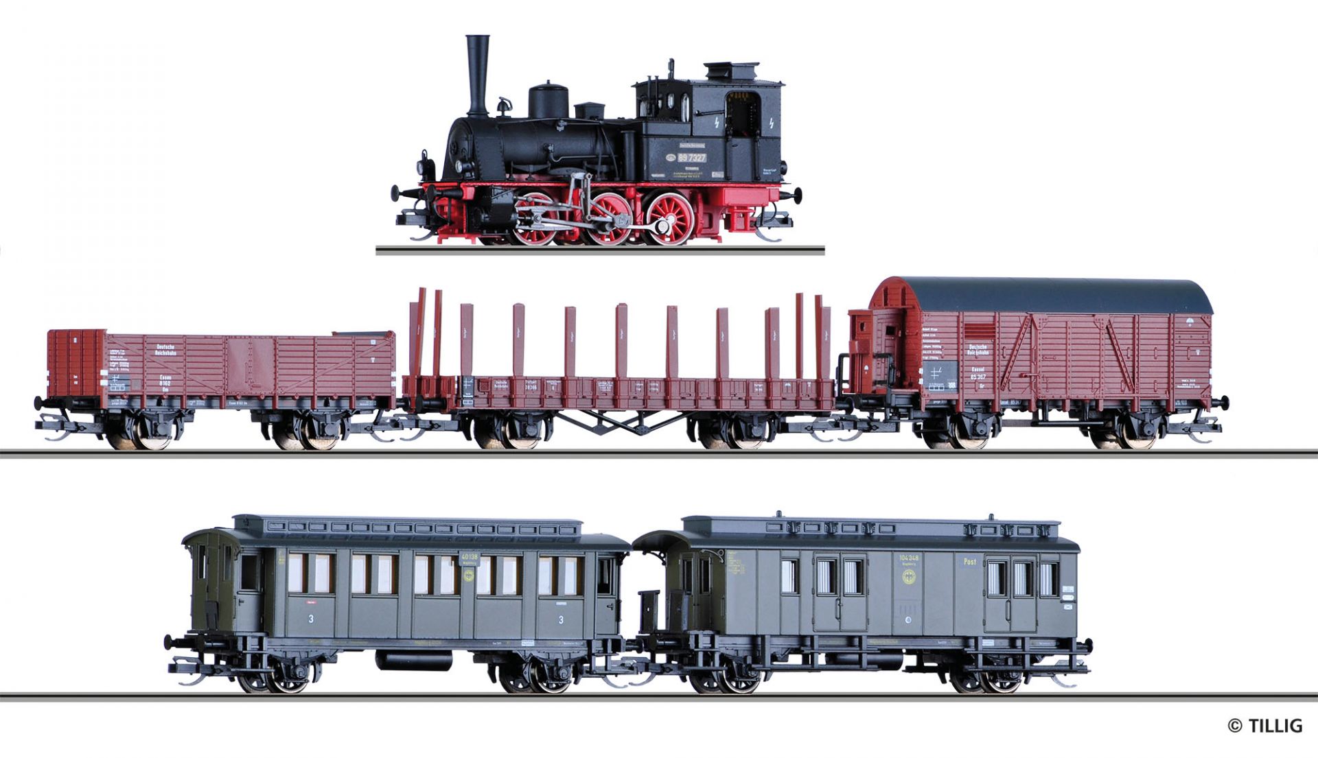 01721 | Güterzugset DRG -werksseitig ausverkauft-