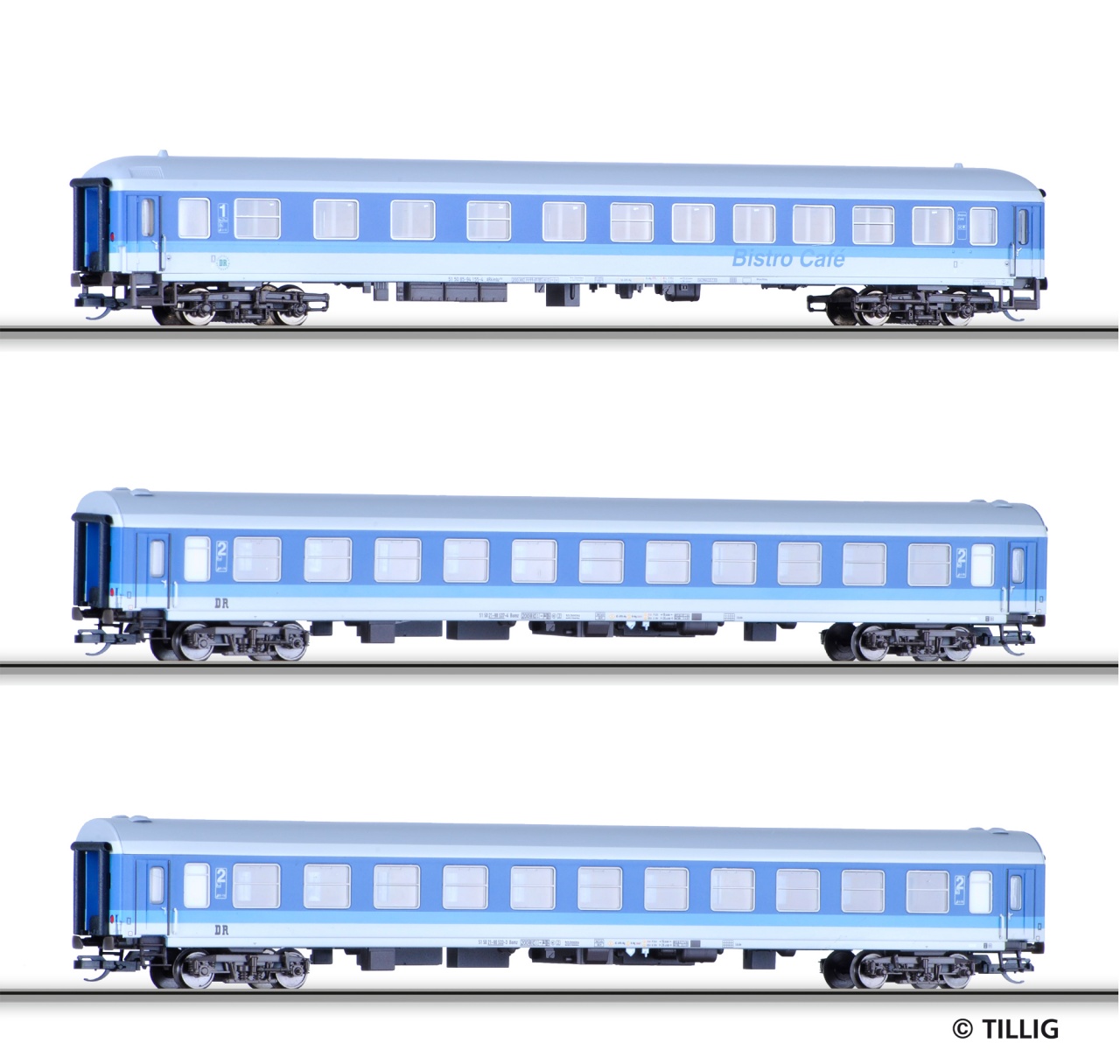 501286 | Reisezugwagenset DR -werksseitig ausverkauft-