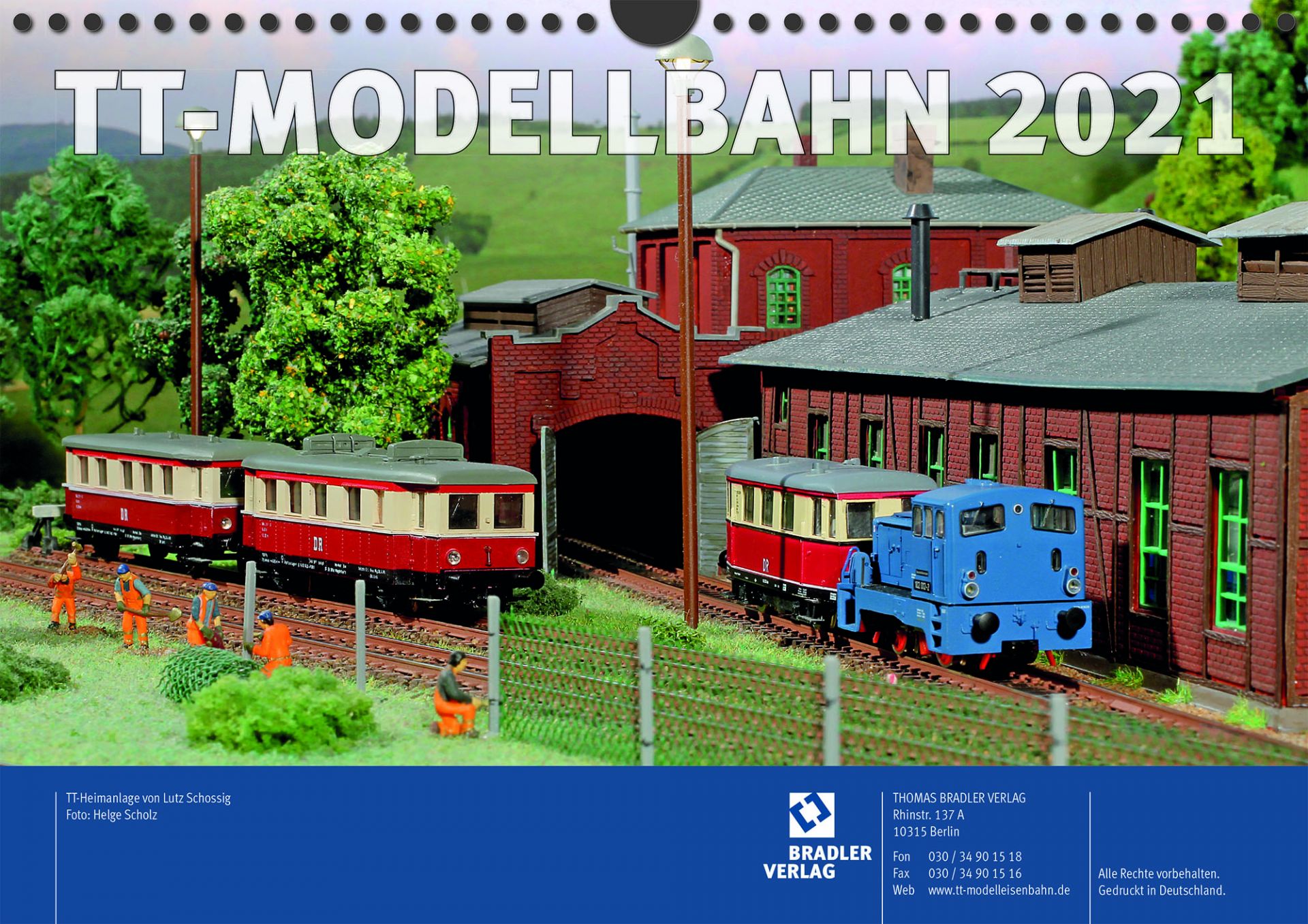 09577 Tillig Modellbahnen kalender modelleisenbahn 2021