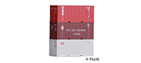 07707 | Container-Set mit drei 20‘-Containern