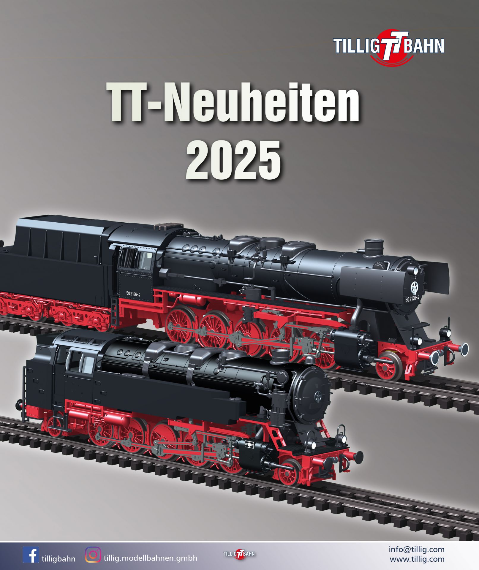 31.01. Announcement of the new items 2025 - Tillig Modellbahnen